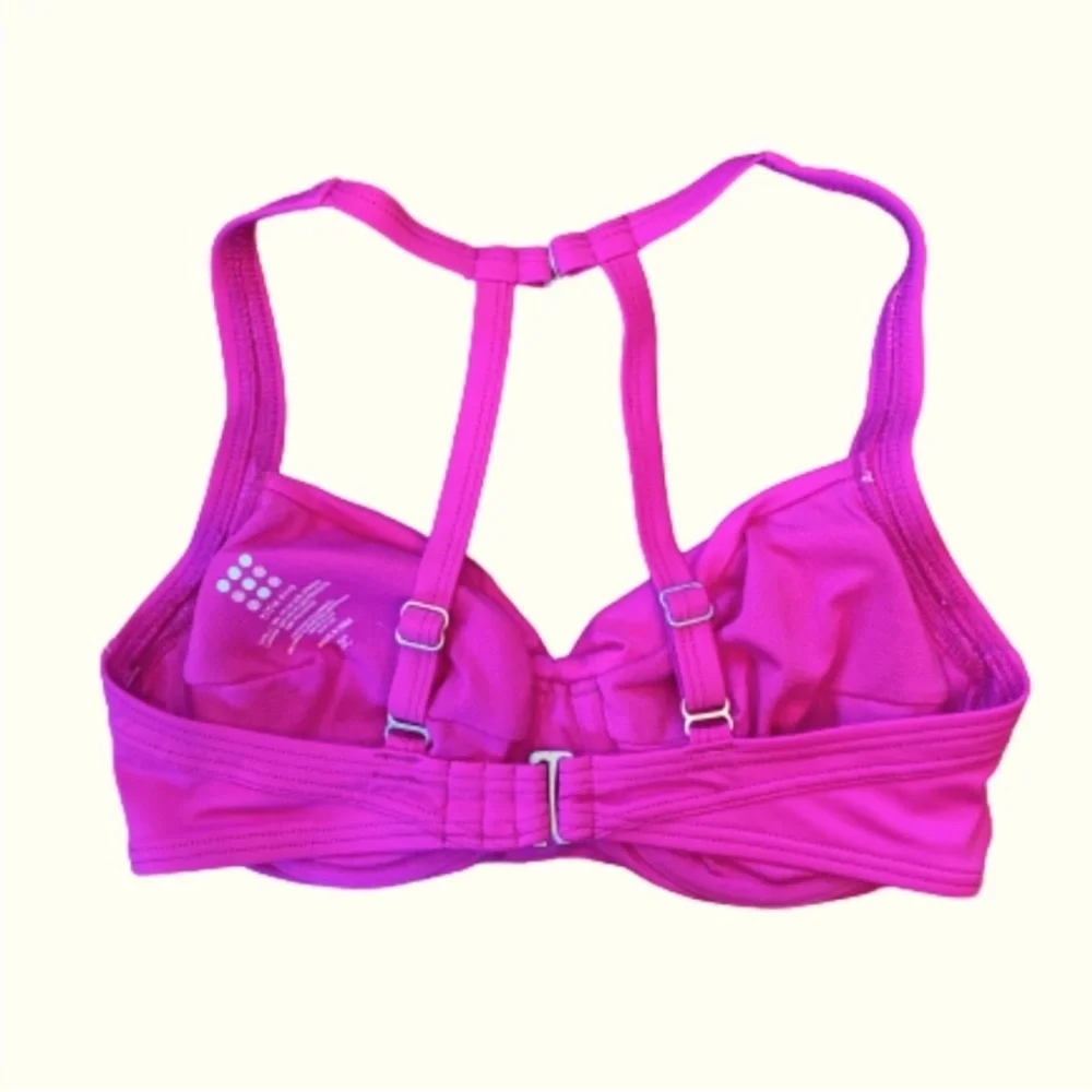 Title Nine Pink Bikini Top